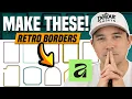 Create Retro Round Borders in Affinity Full Tutorial