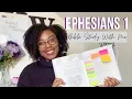 Ephesians 1 In-Depth Bible Study Faith Friday