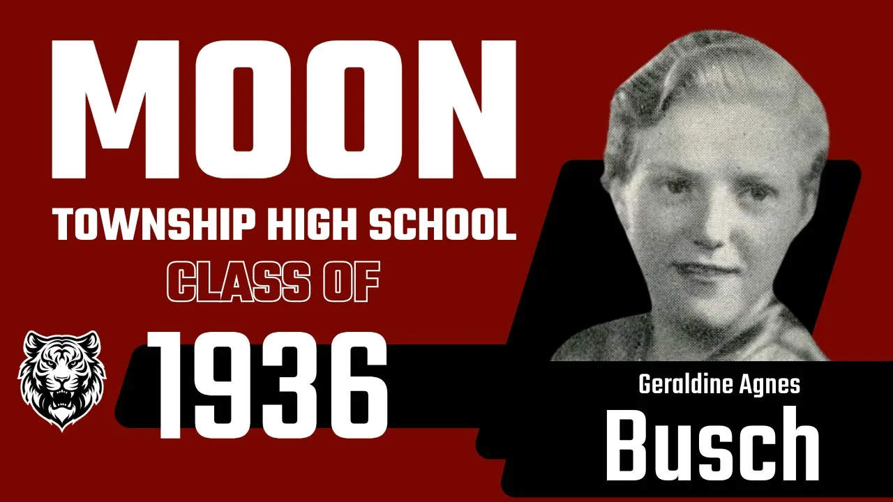 Thumbnail for Remembering the Moon High School Class of 1936: Geraldine Agnes Busch