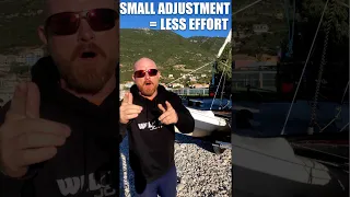 Hard work wheeling your catamaran? A QUICK LAUNCH LESSON #shorts