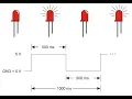 How to make LEDs Blink in Proteus using pulse Control blink speed of LED