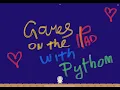 Pythonista game ipad - day 3