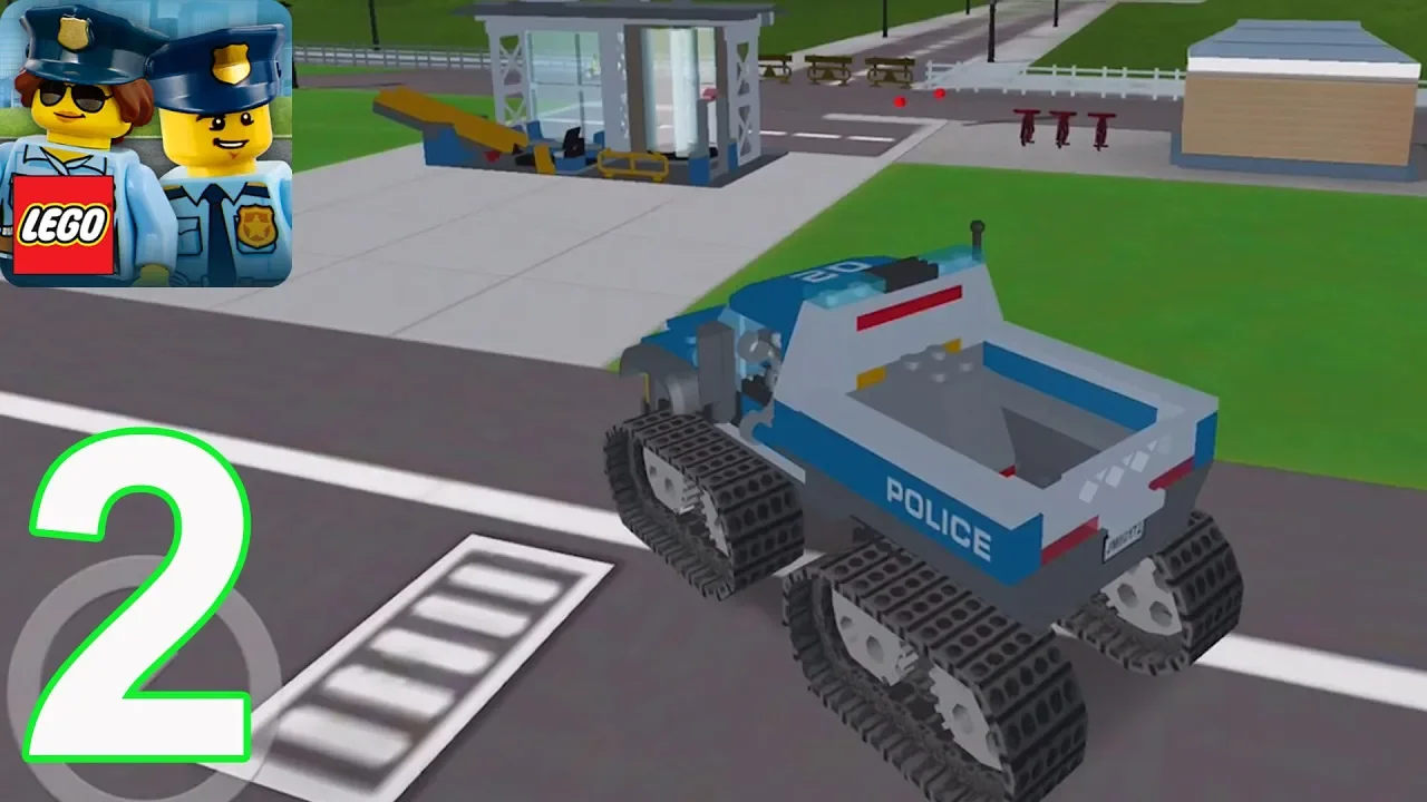 LEGO City My City (1 - 2) - Lego Police Chase | Police Car - gameplay Walkthrough android/ios ⇛ Walk. 