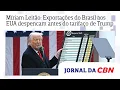 Download Lagu Míriam Leitão: Exportações do Brasil aos EUA despencam antes do tarifaço de Trump