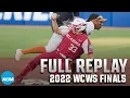 Oklahoma vs Texas 2022 Women s College World Series Finals Game 1 FULL REPLAY