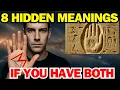 8 Hidden Meanings of the crescent moon and letter M on palms