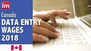 Data Entry Clerk Salary in Canada 2018 - Jobs in Canada