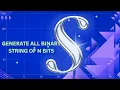 Unit 4 2 Backtracking in C Generate All Binary Strings of Length N DAA Tutorial