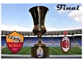 Pes 2015 as roma vs ac milan [coppa italia] full match