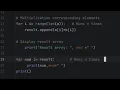 Write a program to multiply corresponding elements of two arrays Python