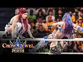 Rhea Ripley IYO SKY vs Asuka Kairi Sane Crown Jewel 2025 highlights