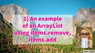 2 An example of a Java ArrayList using items remove items add Java with Ali