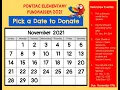 Pick a Date to Donate Fundraiser November 2021