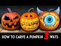 How To Carve Halloween Pumpkins Scary - Silly