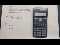 How To Solve Permutation Using Calculator fx-991MS