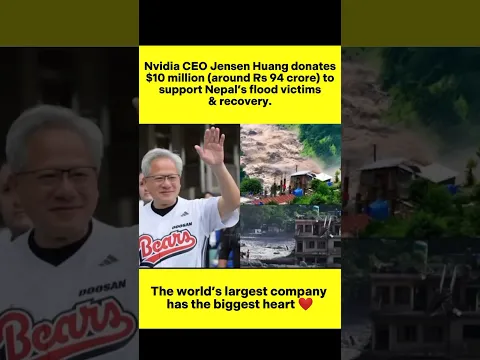 The world’s largest company has the biggest heart ❤️