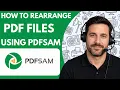 How to Rearrange PDF Pages in PDFsam Basic Full Guide 2026