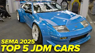 The Top 5 JDM Cars At SEMA 2025 