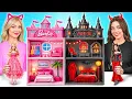 Lagu Xây Dựng Ngôi Nhà Búp Bê Tuyệt vs Thử Thách Barbie đấu vs Ma Cà Rồng | Những Khoảnh Khắc Hài Hước