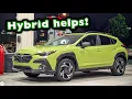 2026 Subaru Crosstrek Hybrid - MPG Test Real-world Highway Fuel Economy Range