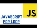 JavaScript for Loop With Examples JavaScript Tutorial