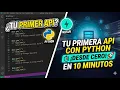 FastAPI Tutorial Create your first API with Python in 10 Minutes