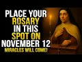Download Lagu Saint Teresa Reveals: The Place Where You Must Leave Your Rosary for Miracles to Reach Your Home
