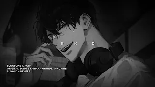 ariana grande ginuwine bloodline x pony slowed reverb