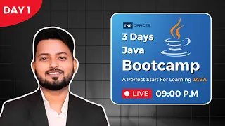 Java Bootcamp Day-1 TNP OFFICER