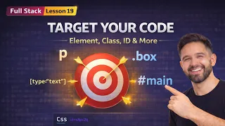 CSS Selectors Guide Element Class ID Attribute Selectors Lesson 18 2026