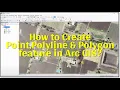 How To Create Point Line and Polygon Feature in Arc GIS Creating Shapefile Digitization