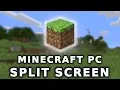 Minecraft PC Split Screen with multiple Keyboards and Mice Universal Split Screen