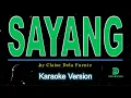Claire Dela Fuente - Sayang (karaoke version)