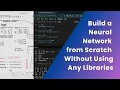 Build a Neural Network from Scratch with NumPy No Libraries Just Code