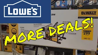 LowesTool clearance and Black Friday new lower prices on Metabo Ego Kobalt and more