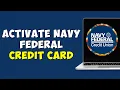 How To Activate Navy Federal Credit Card Online 2023