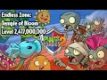 PvZ 2 Endless Zone Temple of Bloom - Level 2 147 000 000