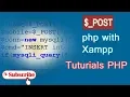 Insert Data into MySQL database using PHP with xampp