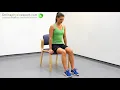 Seated Ankle Dorsiflexion Strengthening Exercise Tutorial Level 2 - ONLINE PHYSIO EXERCISES