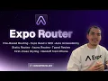 Expo Router Beginner s Crash Course