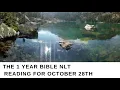 The one year bible NLT reading for October 28th Titus 3 1-15