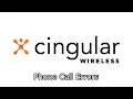Every Cingular Wireless Phone Call Error reuploaded
