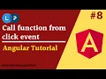 Call function from click event Angular click event Property Binding Learning Points