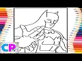 Batman Portrait Coloring Walker - Dreamer NCS Release Jim Yosef