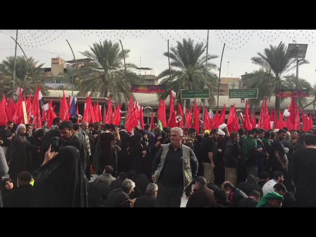 ⁣مواكب العزاء في كربلاء