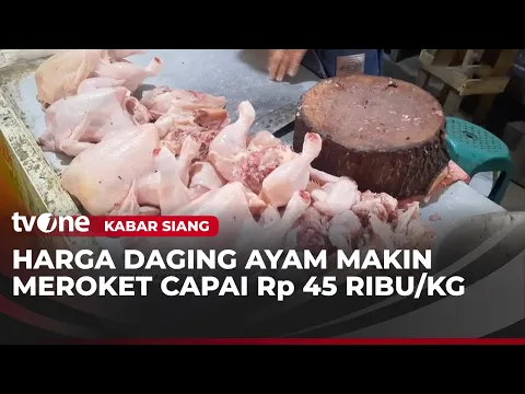 Penjual dan Pembeli Keluhkan Kenaikan Harga Daging Ayam