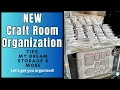 Organization NEW Storage TIPS to Create Dream Craft Room Storage for Quick Card Making