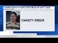 Wife of former deputy sentenced after being accused of theft