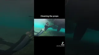 Reviving Our Boat Props: A Deep Clean Transformation!