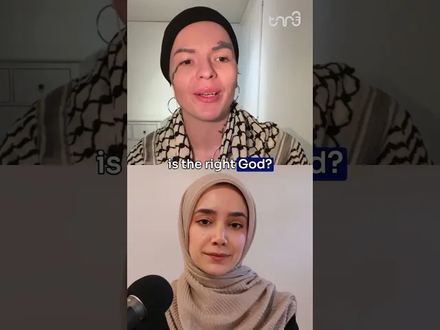 ⁣Islamophobe becomes Muslim! Click the link to watch the full interview.